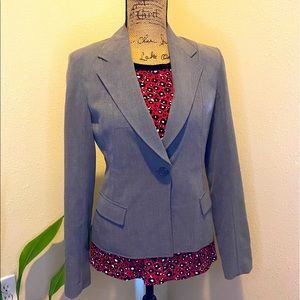 Express blazer suit jacket grey